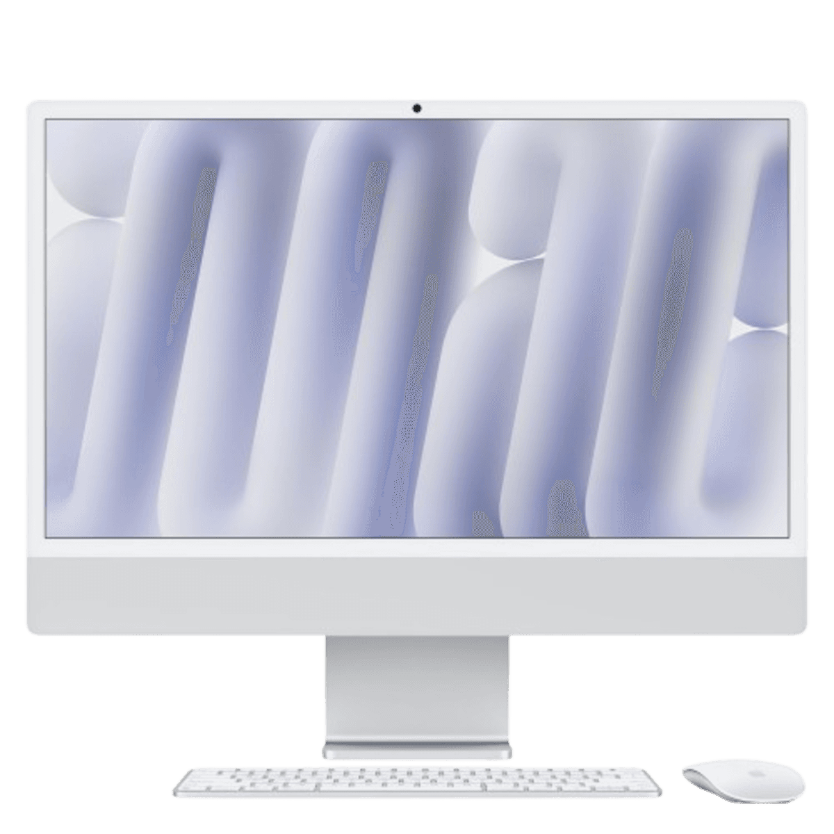 Apple Imac 24-inch Nano Display Zilver (m4) - 10-core Cpu GPu 16gb 256gb All-in-one-pc — afbeelding 1