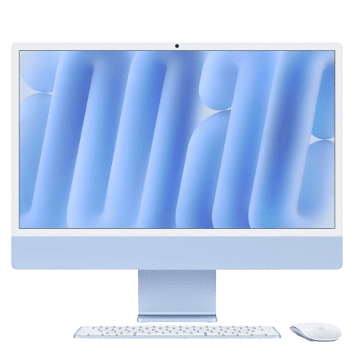 Apple Imac 24-inch Blauw (m4) - 10-core Cpu GPu 16gb 512gb All-in-one-pc — afbeelding 1