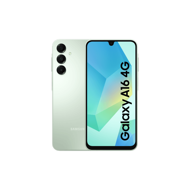 SAMSUNG Galaxy A16 4G (LTE) - 128GB - Light Green - 128 GB Groen