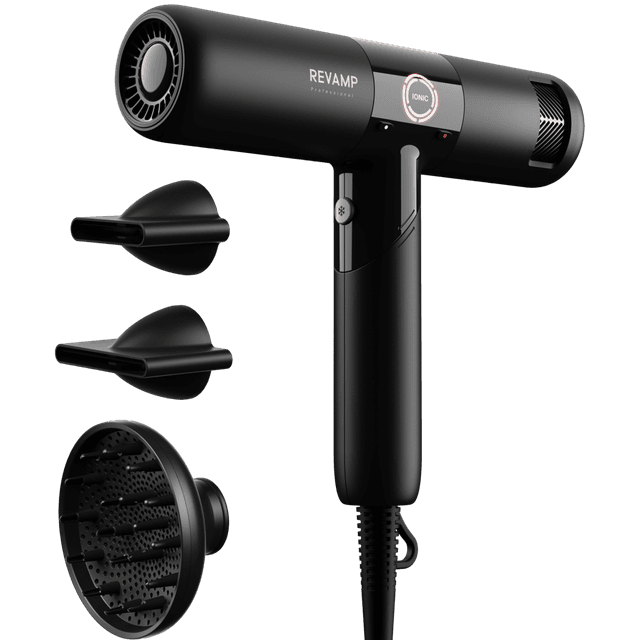 REVAMP Enigma REVELATION Hair Dryer DR6500 Föhn Zwart