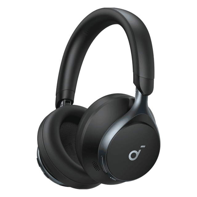 SOUNDCORE Space One A3035G11 On-ear Draadloze hoofdtelefoon met Noise-cancelling Zwart