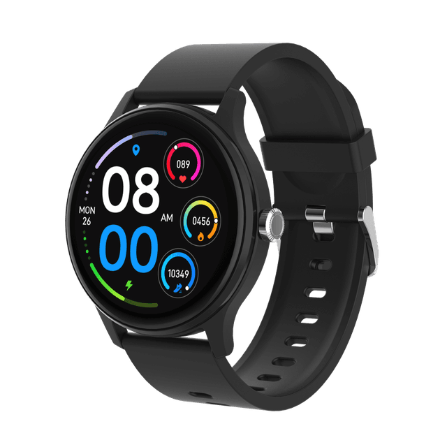 PEAQ PSW 100-BK Smartwatch Zwart