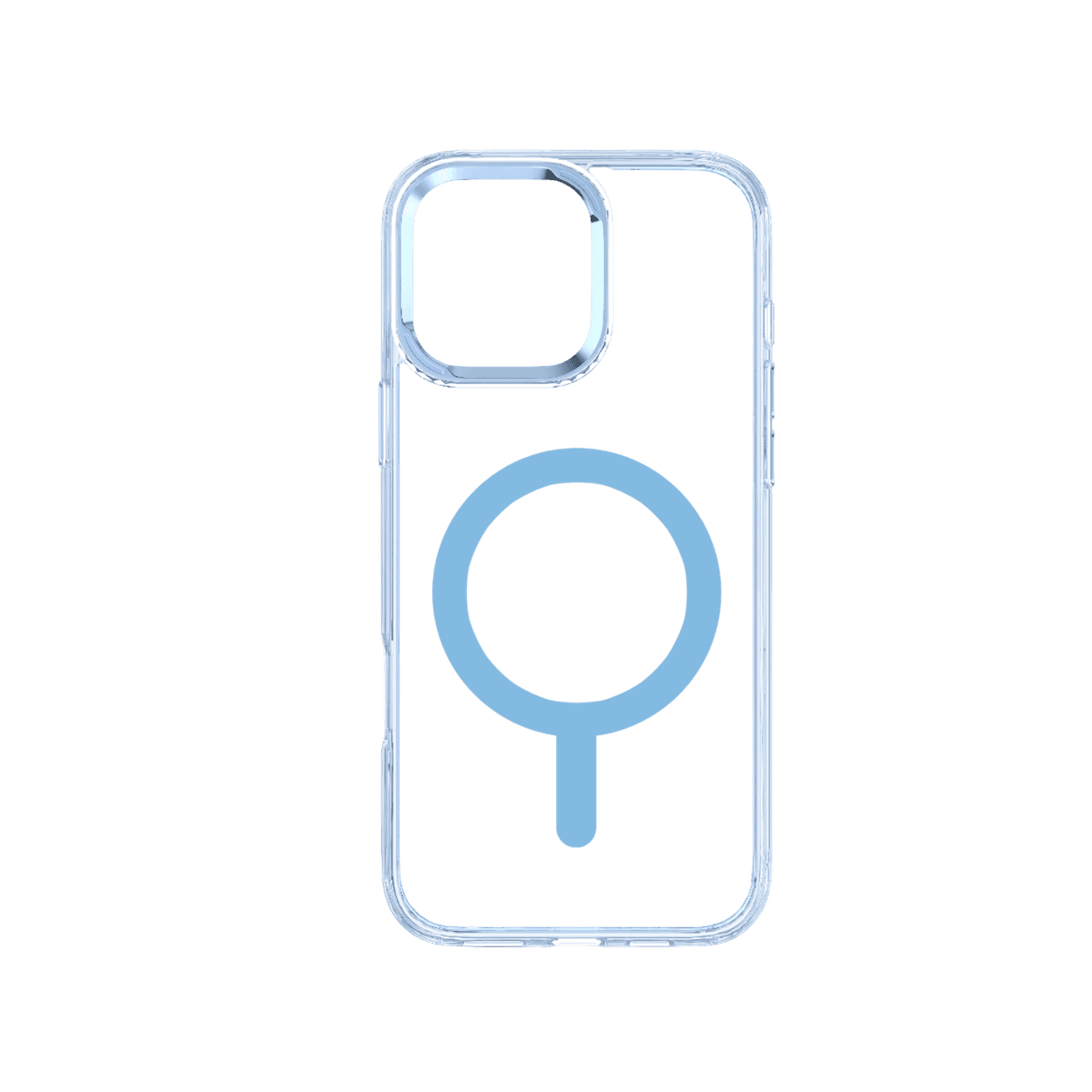 ISY ISC-1121 MagISY Cover voor Apple iPhone 16 Pro Max Clear Blue — afbeelding 1