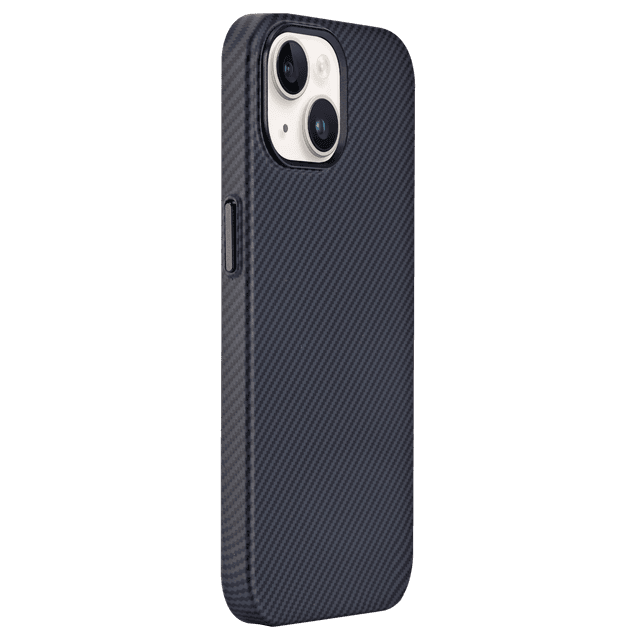 ISY ISC 3733 Cover voor Apple iPhone 15 Black carbon