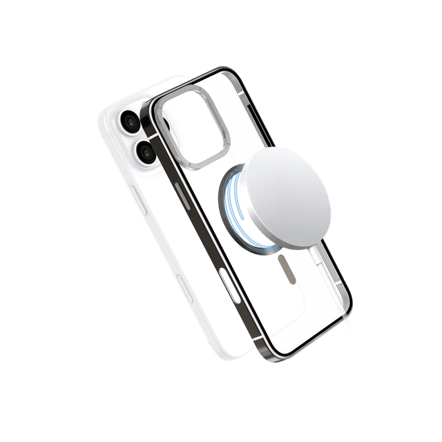 ISY ISC-7001 MagISY Cover voor Apple iPhone 16 Pro Transparant