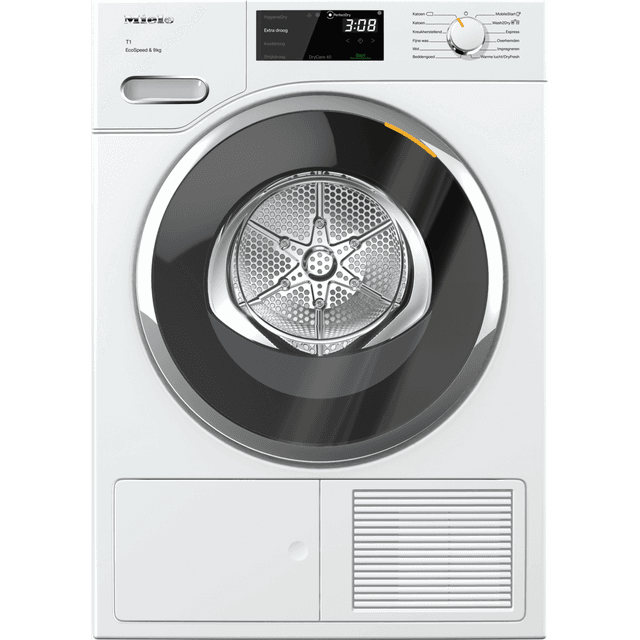 MIELE TWH 780 WP EcoSpeed - Warmtepompdroger - 9 kg - 62 dB - Energielabel C