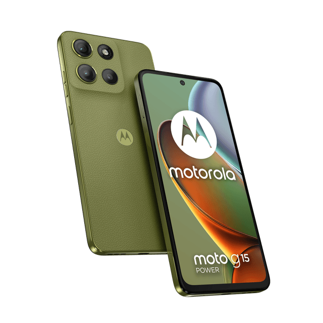 MOTOROLA moto g15 power - 256 GB - Iguana Green