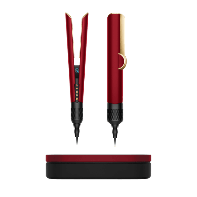 Dyson Airstrait Red Velvet/Goud