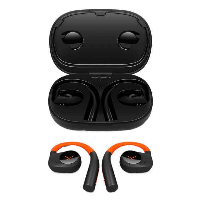 BEYERDYNAMIC Verio 200 226461 Open-ear Draadloze oordopjes Zwart / Oranje