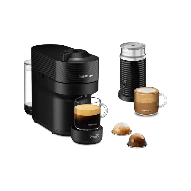 DE LONGHI Nespresso - Vertuo Pop & Aeroccino 3 - ENV90.BAE - Capsulemachine - Zwart