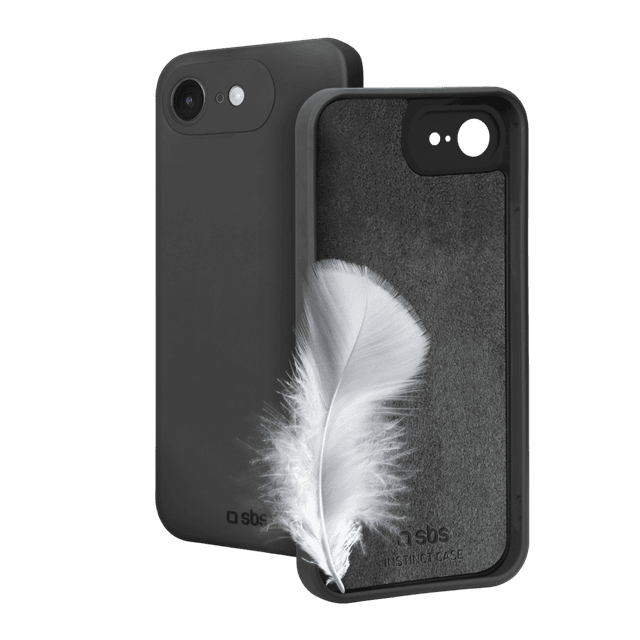 SBS Instinct Telefoonhoesje voor Apple iPhone 16E en Iphone 17E Zwart