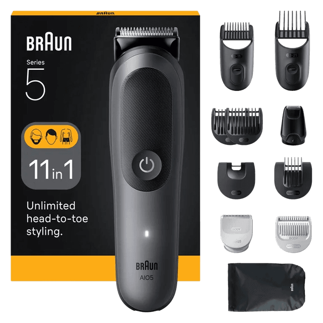 BRAUN All-in-One, 15in1, AIO 5560 Multigroomer Zwart