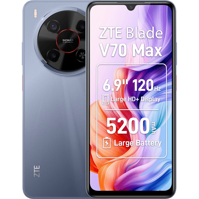 ZTE Blade V70 MAX - 4G - 256 GB Grijs