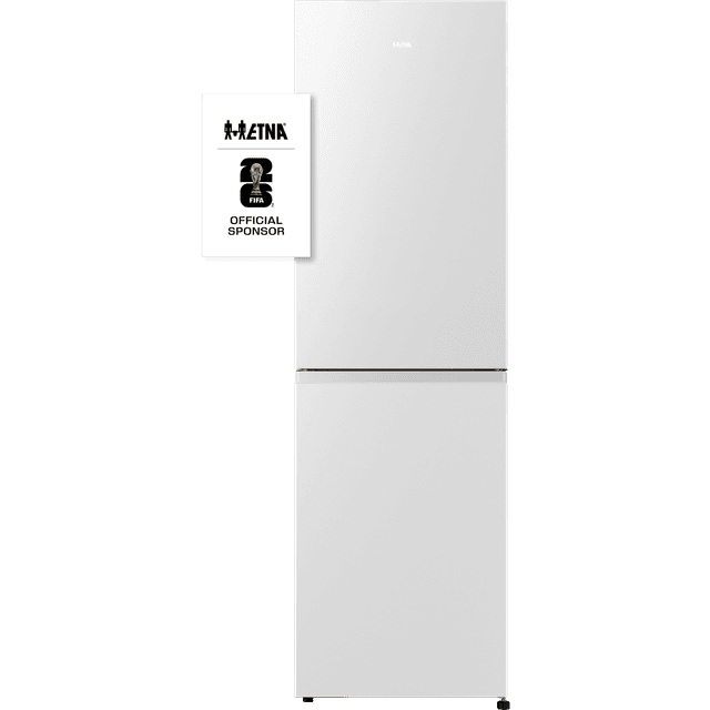 ETNA KCV282NWIT - Koel-vriescombinatie - breedte 55 cm - hoogte 182.4 cm - inhoud 256 l - NoFrost Plus
