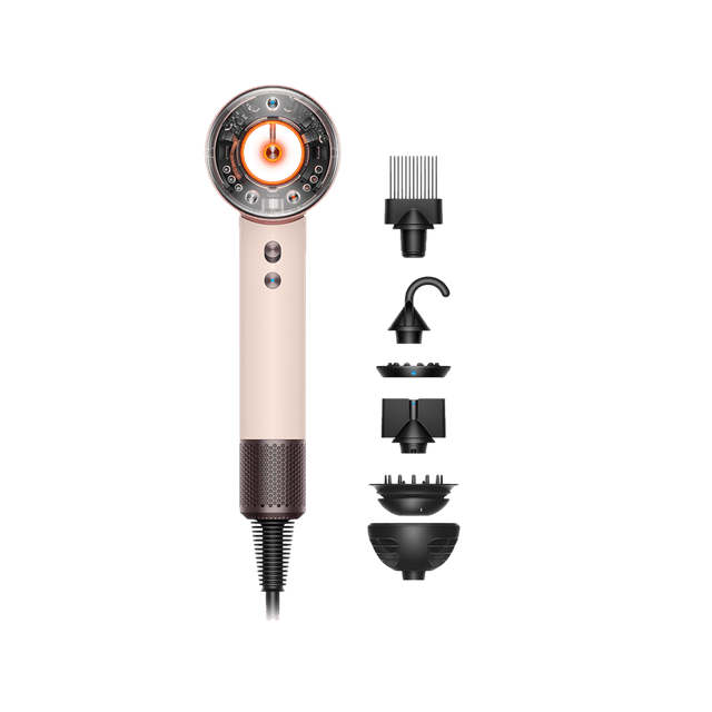 DYSON Supersonic Nural Curly + Coily Ceramic Pink Föhn Roze