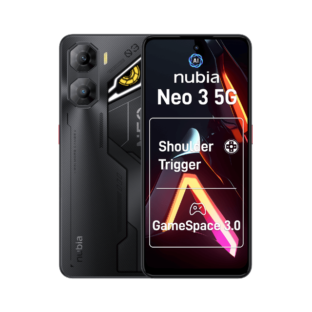 ZTE Nubia Neo 3 5G - 256 GB Zwart