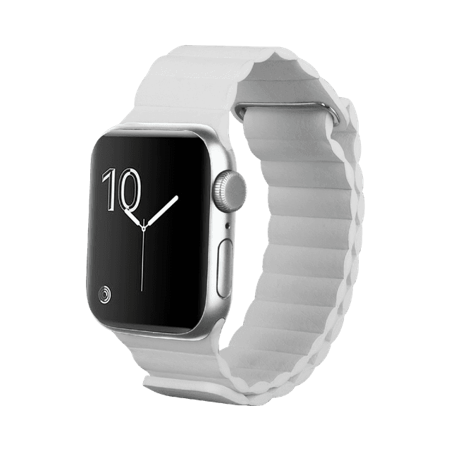JUST IN CASE Magfit Strap Apple Watch 44-49mm Horlogebandje Koffie
