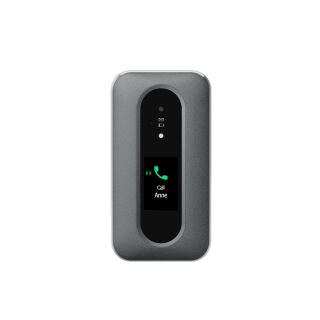 DORO LEVA L30 4G Senior flip phone met SOS button - 17 MB Zwart