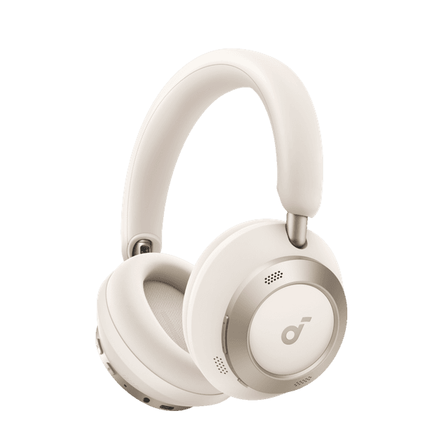 SOUNDCORE Space One Pro Over-ear Draadloze hoofdtelefoon met Noise-cancelling Wit