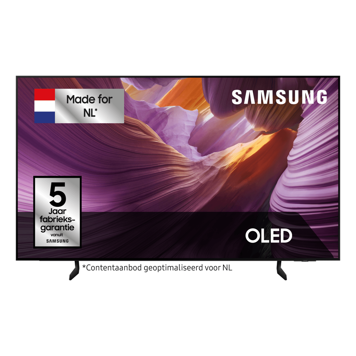 SAMSUNG QE55S85FAUXXN - Ultra HD 4K - OLED-tv - 55 inch - 2025 — afbeelding 1