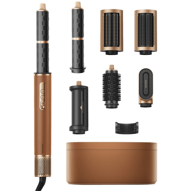 DREAME AirStyle Pro Brown/Gold - 2026 New version Haardroger Bruin/Goud