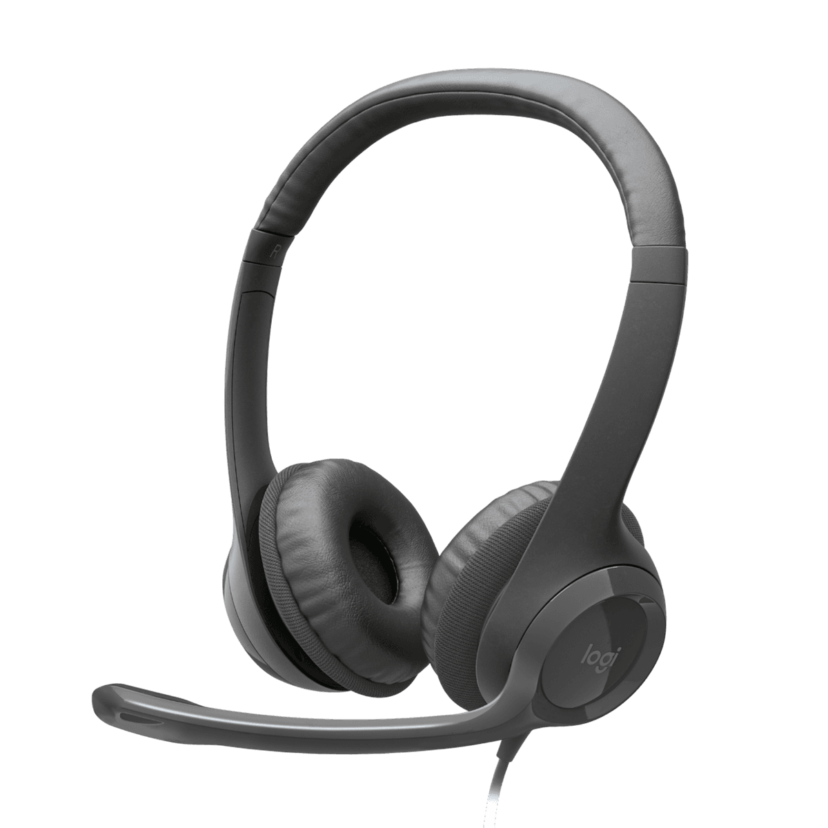LOGITECH H390 PC On-ear Bedrade headset Zwart — afbeelding 1