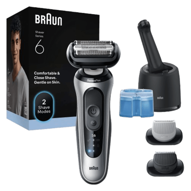 BRAUN 62-S7650cc Scheerapparaat Zilver