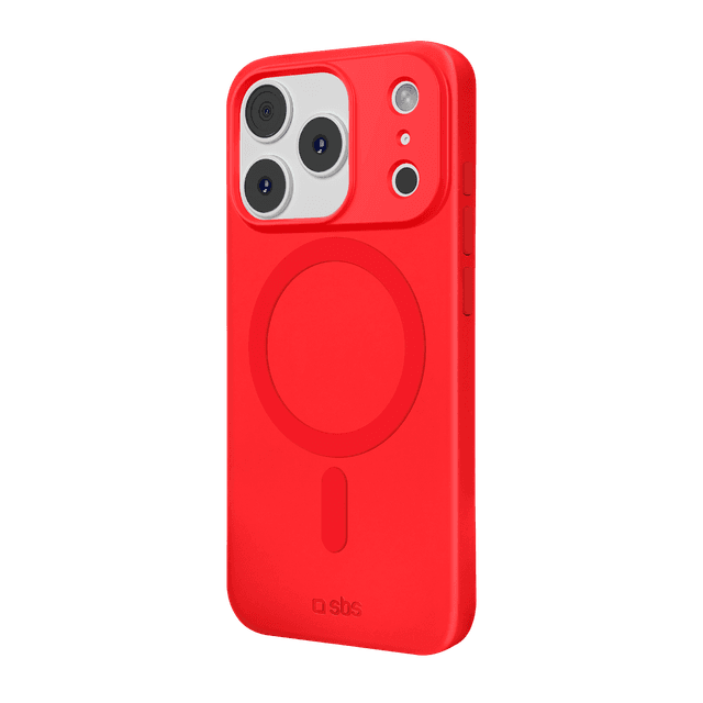 SBS Instinct MagSafe Telefoonhoesje voor Apple iPhone 17 Pro Rood