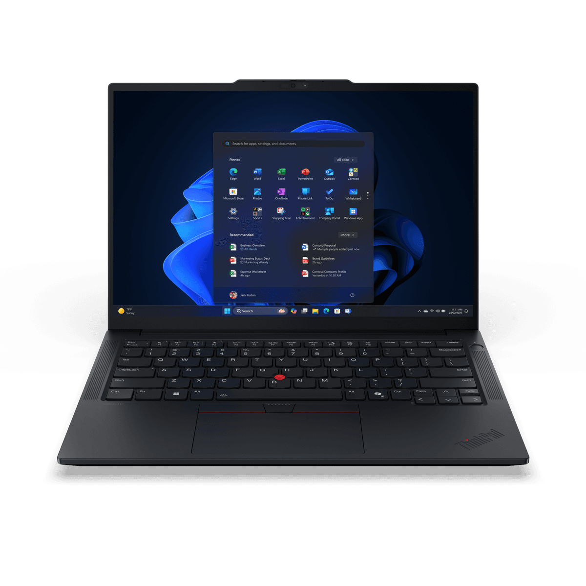 LENOVO ThinkPad E14 Gen 7 (Intel) - 14 inch - Core™ Ultra 5 225U - 16 GB - 512 GB - Core™ Onboard Graphics — afbeelding 1