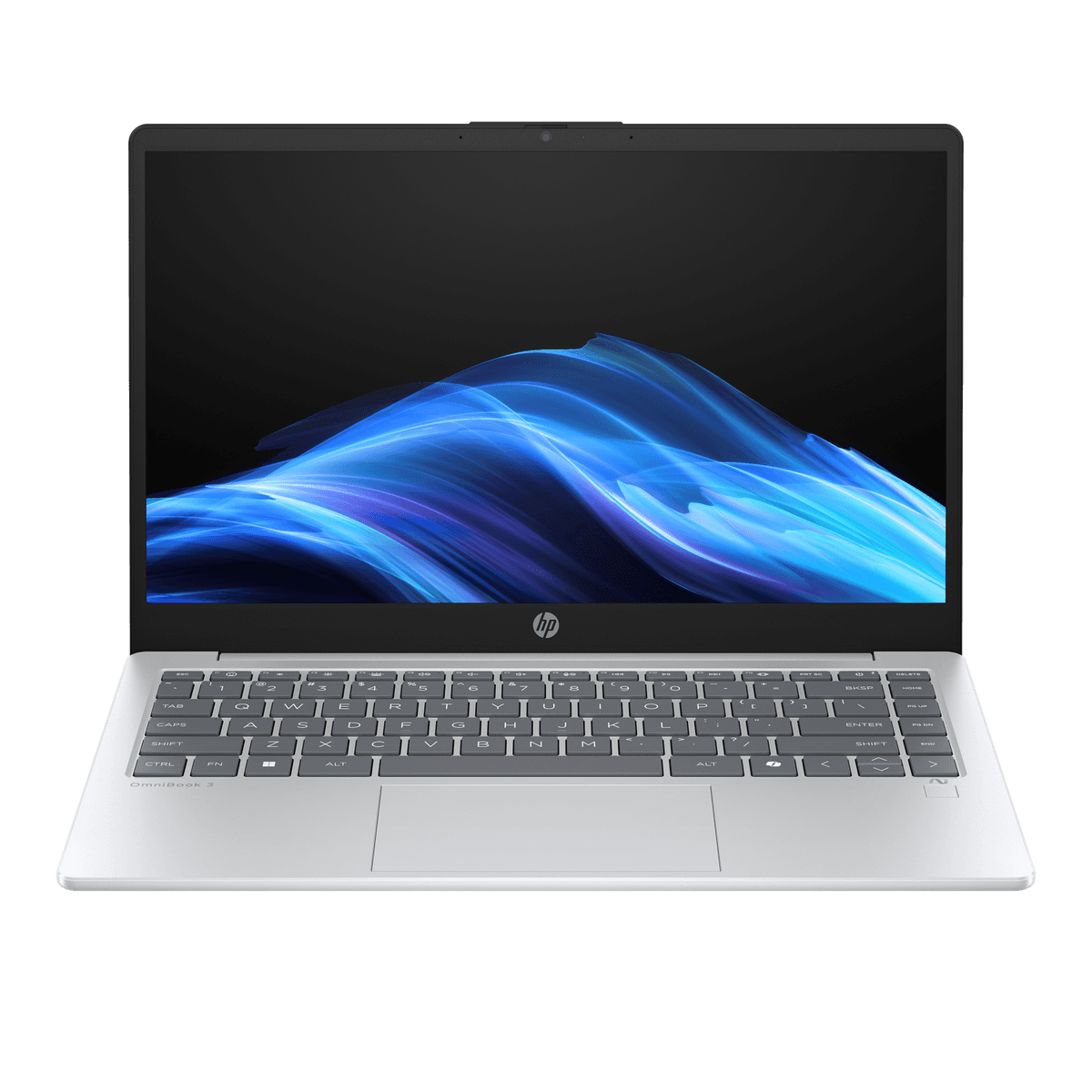 HP OmniBook 3 14-ha0851nd - 14 Inch - Ryzen™ AI 5 340 - 16 GB - 512 GB - Copilot+ PC — afbeelding 1