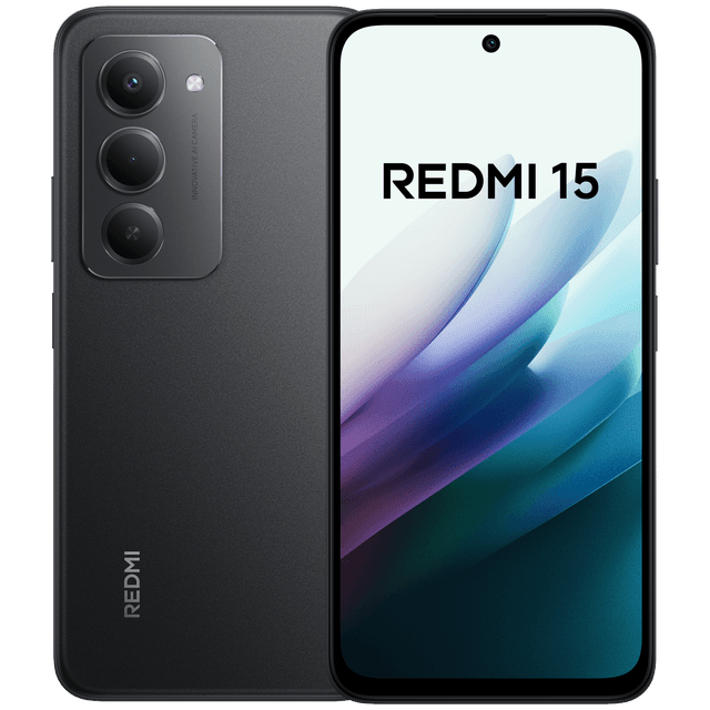 XIAOMI Redmi 15 - 256 GB Zwart - 256 GB Zwart