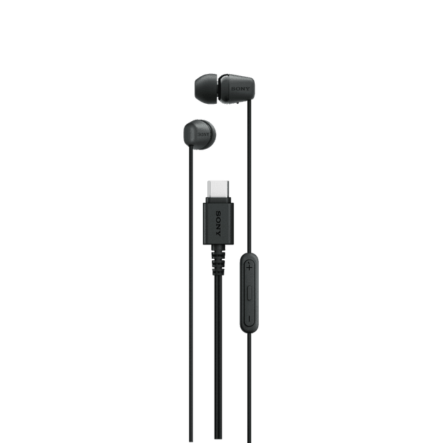 SONY IER-EX15C USB-C In-ear Bedrade oordopjes Zwart