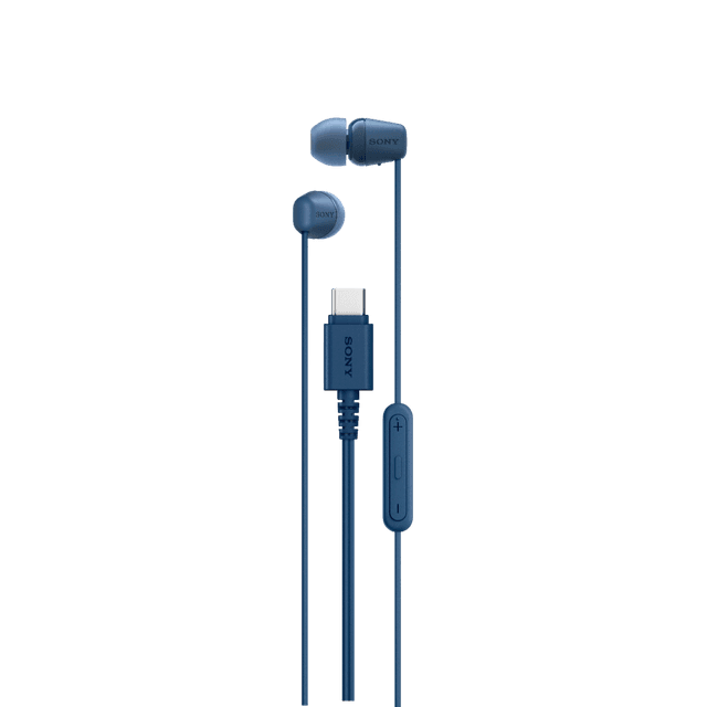 SONY IER-EX15C USB-C In-ear Bedrade oordopjes Blauw