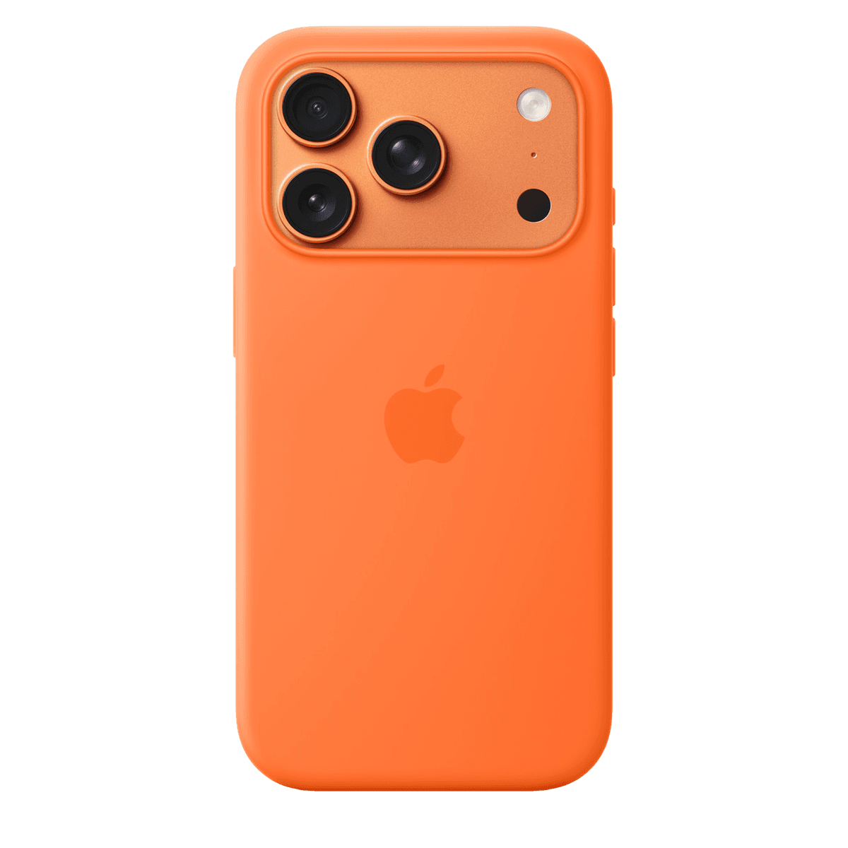 Apple Silicone Magsafe Telefoonhoesje Voor Apple Iphone 17 Pro Oranje — afbeelding 1
