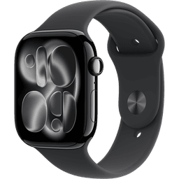 Apple Watch Series 11 gps - 46mm Aluminium Case - Black Sport Band M/l Smartwatch Jet