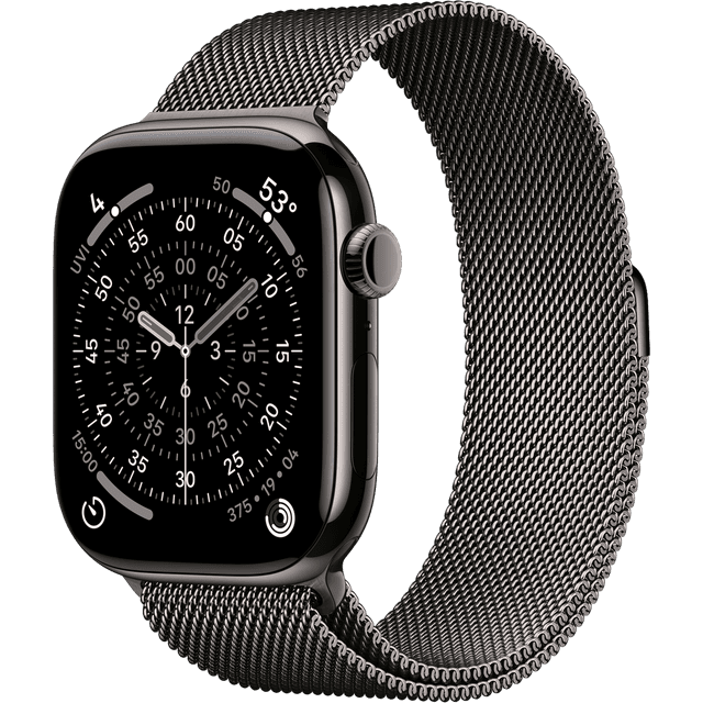 APPLE Watch Series 11 GPS + Cellular - 46mm Titanium Case - Milanese Loop S/M Smartwatch Slate