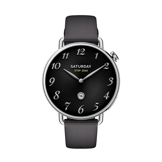 XIAOMI Watch S4 41mm Fluororubber Strap Smartwatch Zwart