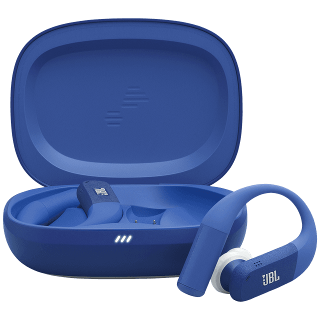 JBL Endurance PEAK 4 Open-ear Draadloze oordopjes met Ruisonderdrukking Blauw