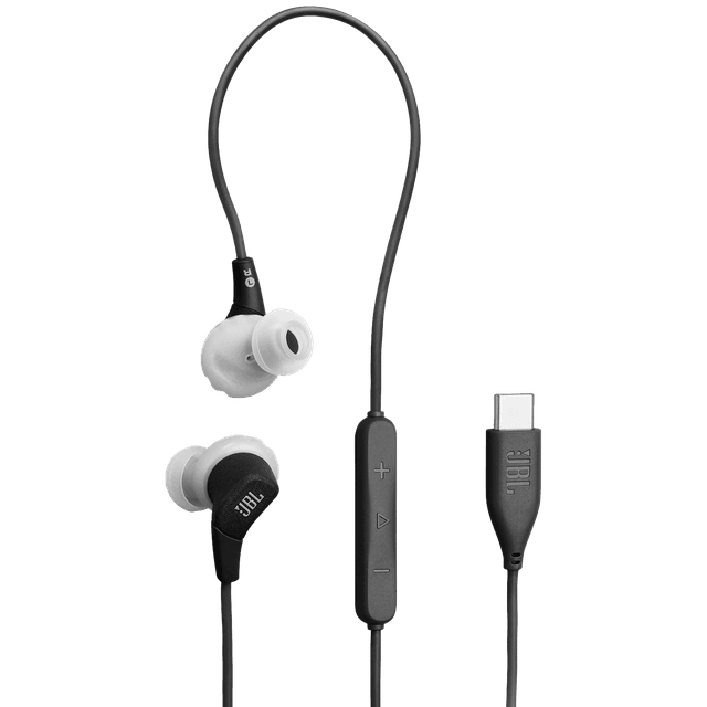 JBL Endurance Run 3 In-ear Bedrade oordopjes Zwart