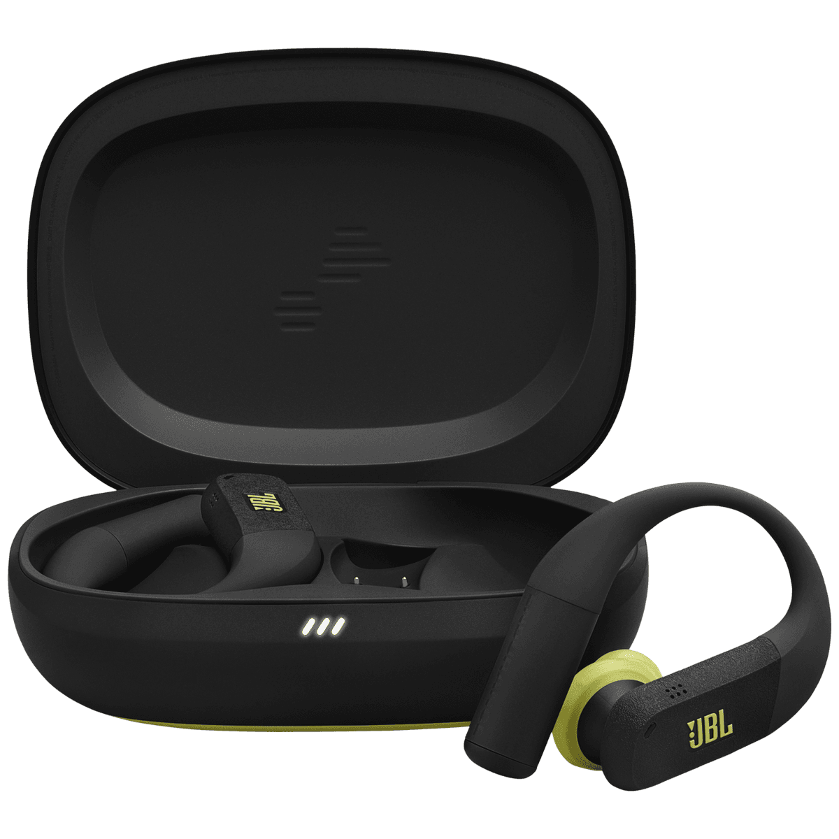 JBL Endurance PEAK 4 Open-ear Draadloze oordopjes met Ruisonderdrukking Zwart — afbeelding 1