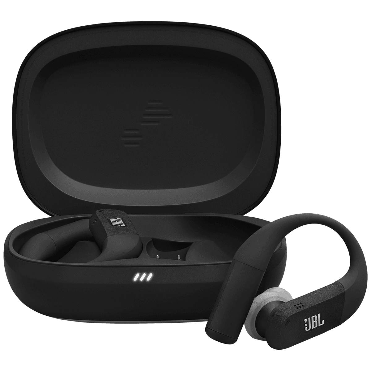 JBL Endurance PEAK 4 Open-ear Draadloze oordopjes met Ruisonderdrukking Zwart — afbeelding 1