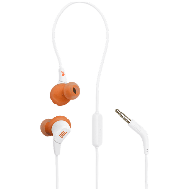 JBL Endurance Run 3 In-ear Bedrade oordopjes Wit