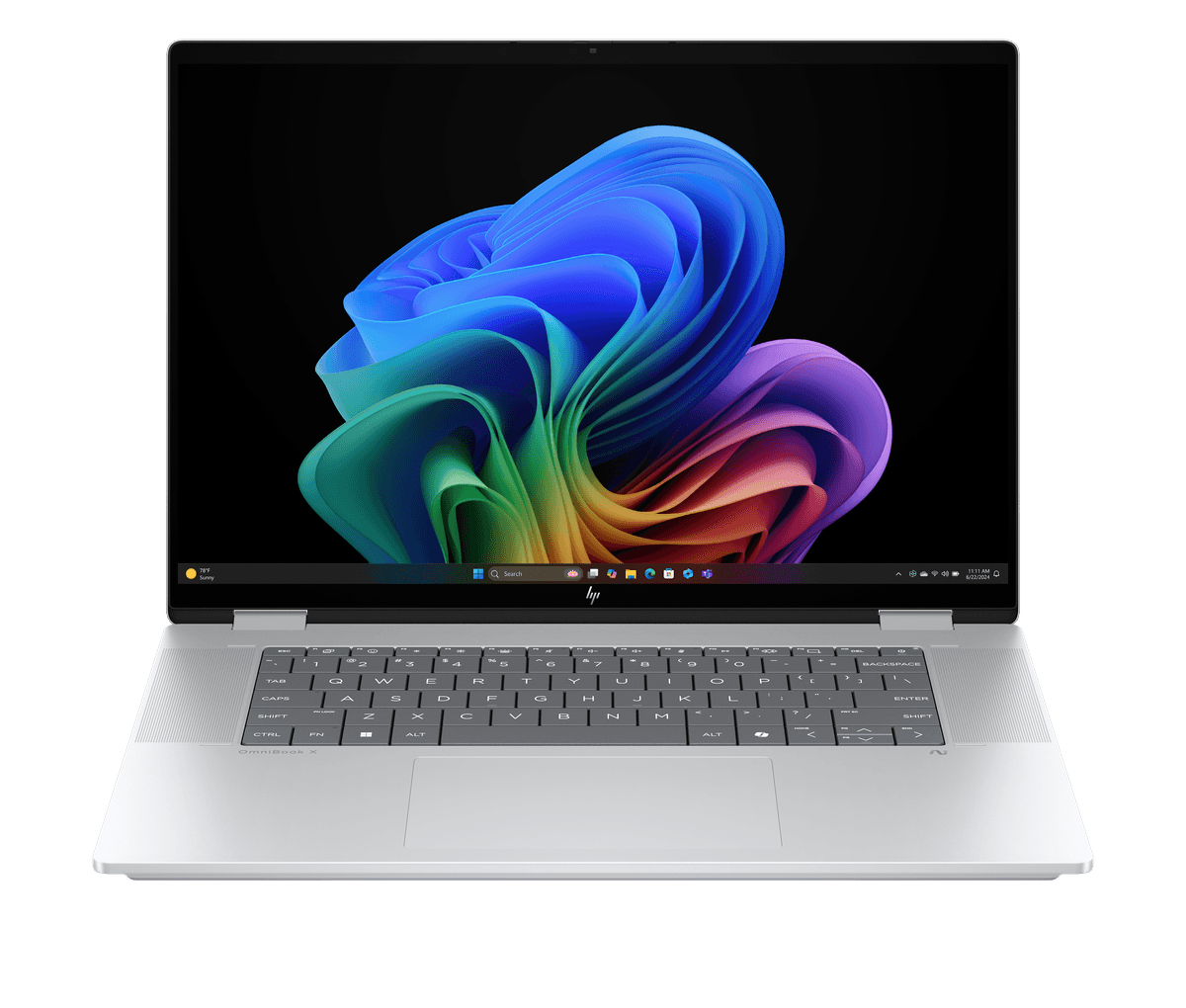 HP OmniBook X Flip NG AI PC 16-as0070nd - 16 inch - 2K - Intel Core Ultra 7 256V - 16 GB - 1 TB - Arc™ Onboard Graphics - QWERTY — afbeelding 1