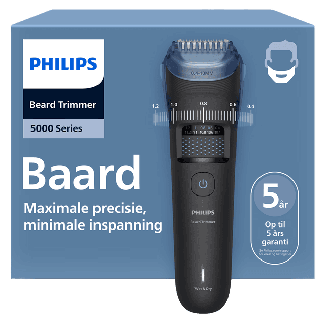 PHILIPS BT5775/15 Philips Series 5000 Baardtrimmer Pianolakzwart
