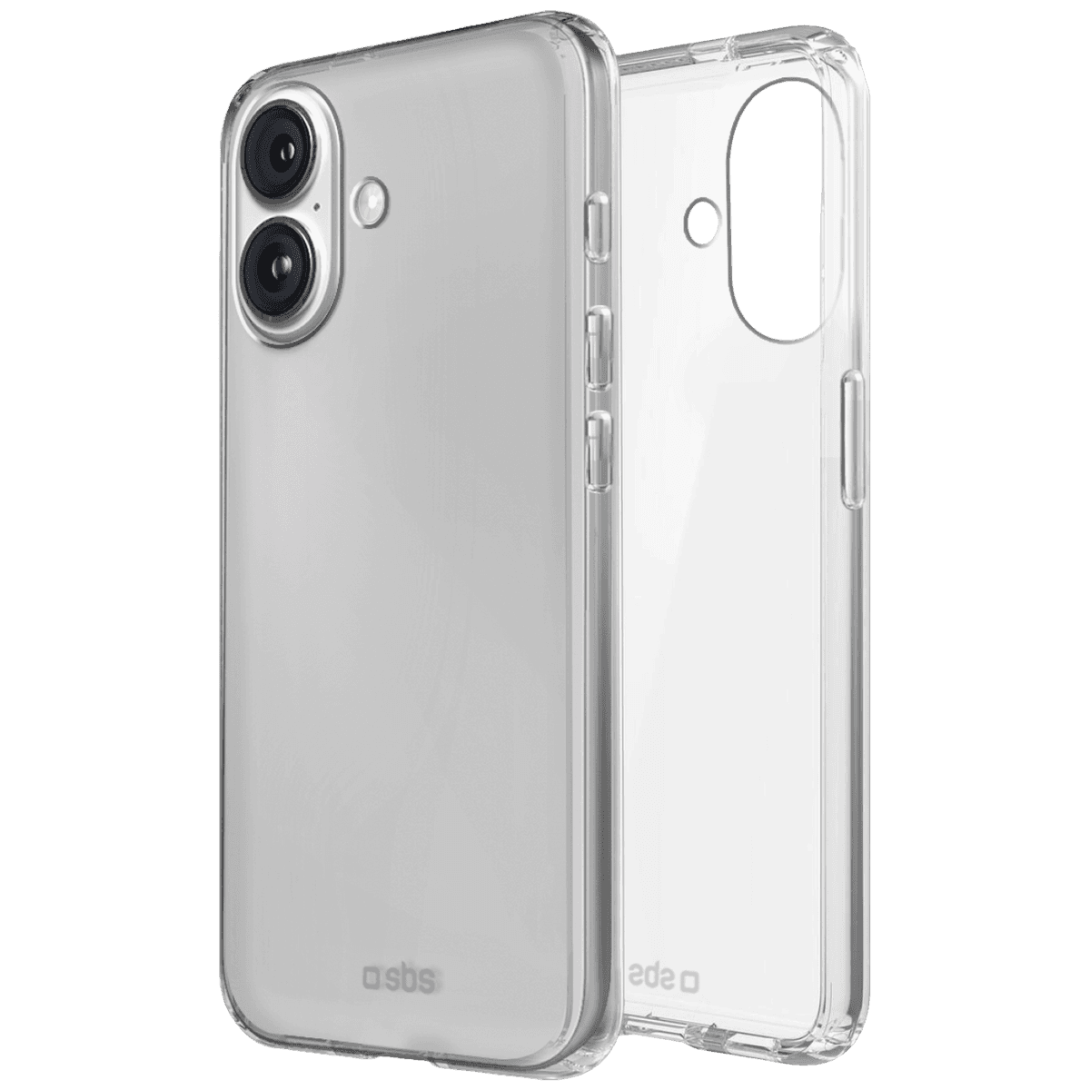 SBS Skinny Cover Telefoonhoesje voor Apple iPhone 16 Transparent — afbeelding 1