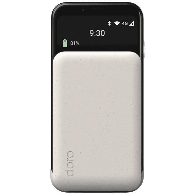 DORO Aurora A20 Senior 64 GB Bone White - 64 GB Wit