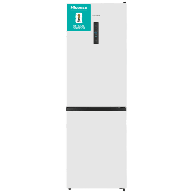 HISENSE RB390N4BWC - breedte 60 cm - hoogte 186 cm - inhoud 304 l - NoFrost