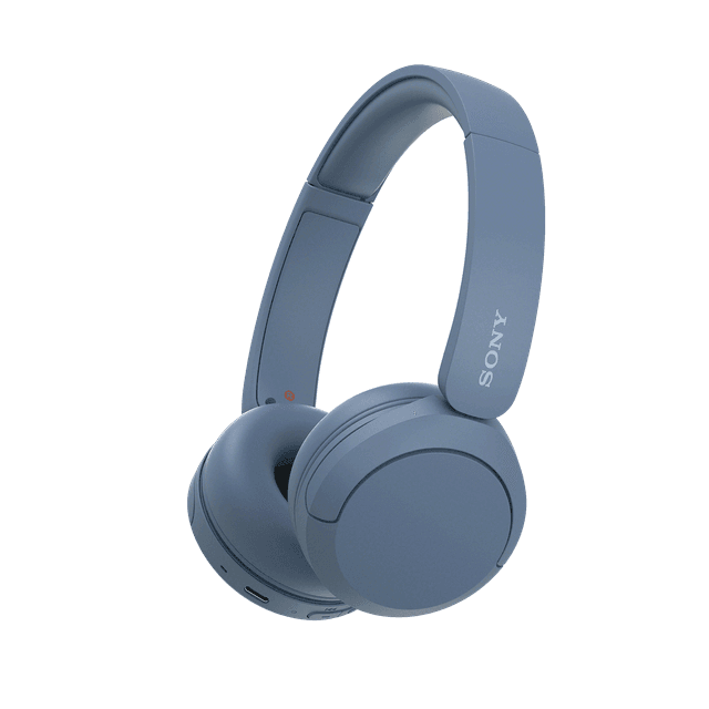 SONY WHCH520L.CE7 On-ear Draadloze hoofdtelefoon Blauw