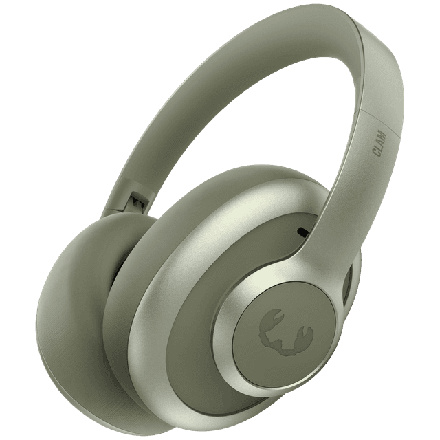FRESH 'N REBEL Clam Ace 2 Over-ear Draadloze hoofdtelefoon Met Noise-cancelling Dried Green