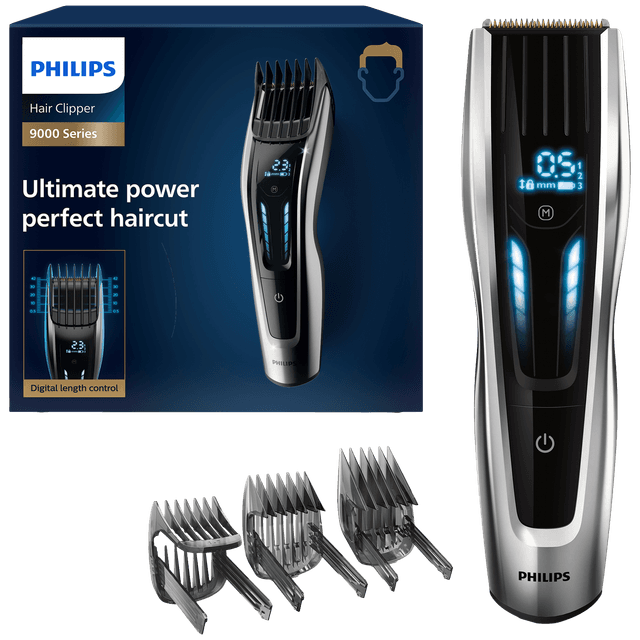PHILIPS Hairclipper series 9000 HC9450/15 incl. 3 haarkammen